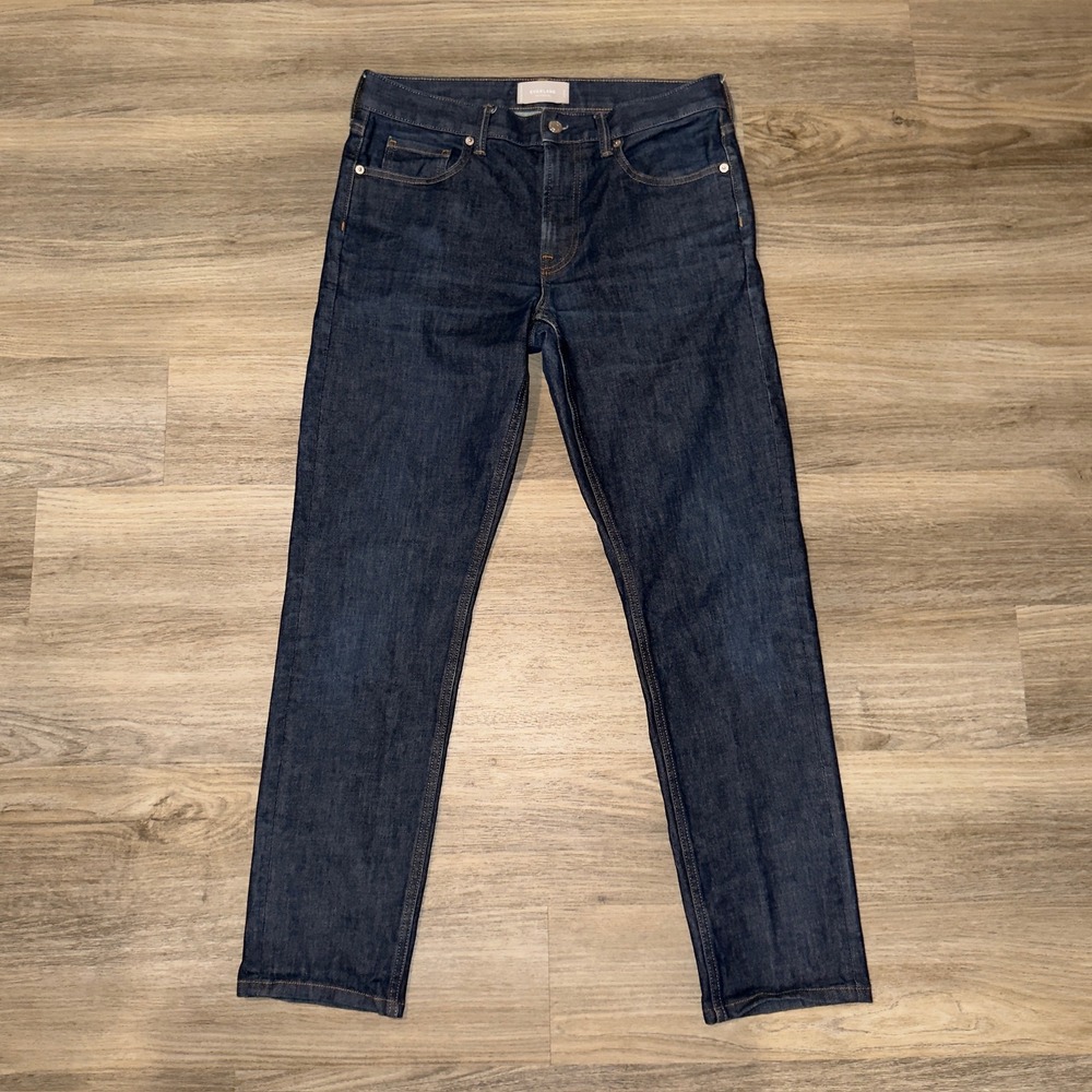 Everlane Athletic‎ Slim Jeans Dark Wash Stretch Denim Mens 31x30